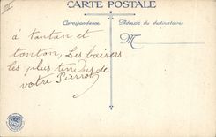 Postal Militaria Batalla de la Marga los turcos a Germigny el Obispo