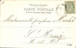 Vintage Postcard Fantasy Newspapers Newspaper the Morning Paris Town hall Tower Eiffel SIGNAL