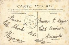 CPA Journaux Journal Marseille Exposition Coloniale Pavillon du Petit Marseillais