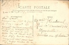 Vintage Postcard Folklore Captions of Saulge Saint To the jalopy Nevers St Saulge Train
