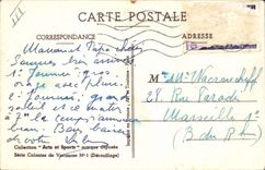 Vintage Postcard Children morning Derusting Colonies