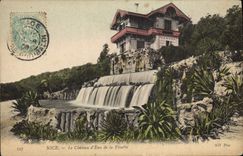 Vintage Postcard Tower water of Vesubie Nice