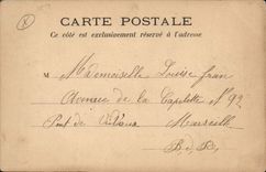 Vintage Postcard Tower water Exposure 1900 of Paris