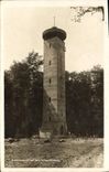 Vintage Postcard Tower water Aussichtsturm auf dem Schwarzenberg