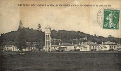 Vintage Postcard Tower water Battery of the Moors of MM Schneider & Co Seen general of the Working-class quarters