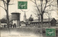 Vintage Postcard Camp of Avord Places water Tower Militaria