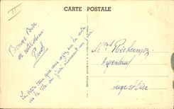 Vintage Postcard Camp of Ger Seen general of the barracks and water Tower