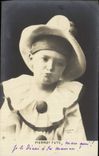 Vintage Postcard smart Pierrot Pierrots