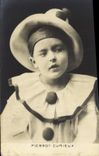 Vintage Postcard curious Pierrot Pierrots