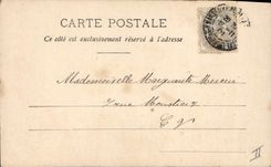 Vintage Postcard Pïerrot satisfies Cigarette Tobacco Pierrots