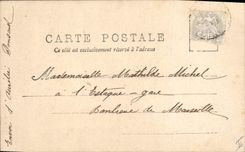 Vintage Postcard Pierrot painting? Pierrots