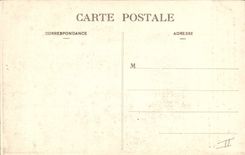 Postal Árbol Santo Punto Castillo de Lamartine Claro y roble de Jocelyn