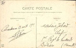 Postal Árbol Taladro de los Barros Grupo de abetos