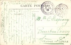 Postal Árbol Hyeres Áloe en flores