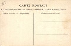 Postal Árbol Argel Ida de los bambúes Jardín de prueba