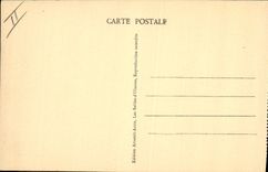 Vintage Postcard Phare of the Barges on the open sea has low tide one day of visit Sands of Olonne