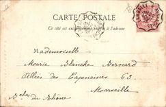 Vintage Postcard Headlight the Cape Frehel Rocks