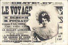 CPA Fantaisie Journaux Journal Le Voyage Chatelet Deberio Pougault