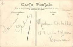 Postal Folclore Campesino en Beauce Llegar a la firme Fijación Caballo Caballos CUMBRE