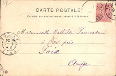 CPA Fantaisie Fleurs Femme 