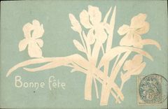 CPA Fantaisie Fleurs 
