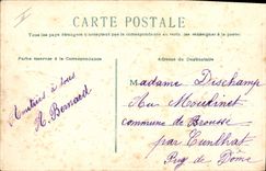 CPA Fantaisie Fleurs Cloche