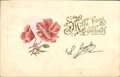 CPA Fantaisie Fleurs 