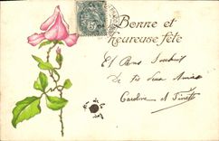 CPA Fantaisie Fleurs 