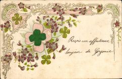 CPA Fantaisie Fleurs 