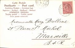 CPA Fantaisie Fleurs Enfants