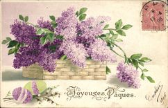 CPA Fantaisie Fleurs 