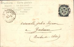 CPA Fantaisie Fleurs Trefles