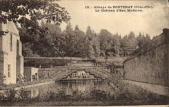 CPA Chateau d'eau moderne Abbaye de Fontenay