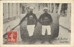 CPA Globe Trotters Globe-Trotters Zanardi Attilius et Vianello Eugene TOP