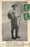 CPA Globe Trotters Globe-Trotters Tour du Monde a pied Ex aviateur Thomas Lamotte 