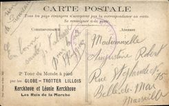 CPA Globe Trotters Globe-Trotters Kerckhove et leonie Kerckhove Les rois de la marche