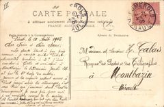 CPA Arbre Nimes Le grand cedre