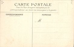 Postal Árbol Espécimen de los talleres fotomecánicos DA Longuet París Suburbio San Martin