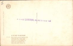 Postal Fantasia Ilustrador Mastroianni la vida del Cristo Jesús cae por tercera vez