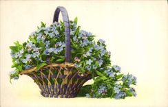 CPA Fantaisie Fleurs 