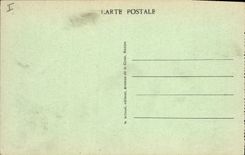 Vintage Postcard Headlight Sands of Olonne Boat