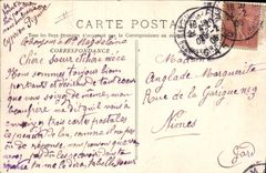 CPA Phare Ste Marie Marseille Bateau
