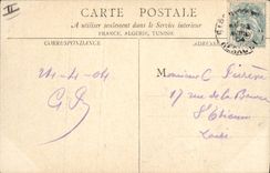 Vintage Postcard Headlight St Louis This