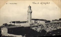 Vintage Postcard New Headlight This