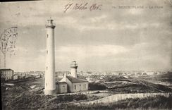 CPA Phare Berck Plage