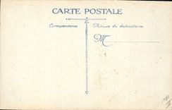 Vintage Postcard Militaria Pierre 1st of Serbia