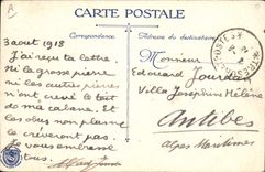 CPA Militaria Mitrailleuse anglaise