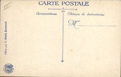 Vintage Postcard General Militaria Gallieni