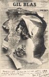 CPA Fantaisie Journaux Journal Gil Blas