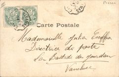 CPA Fantaisie Journaux Journal Le rappel